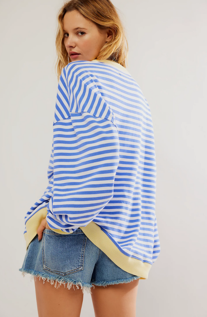 Mana™ | Oversized Pullover mit Streifen