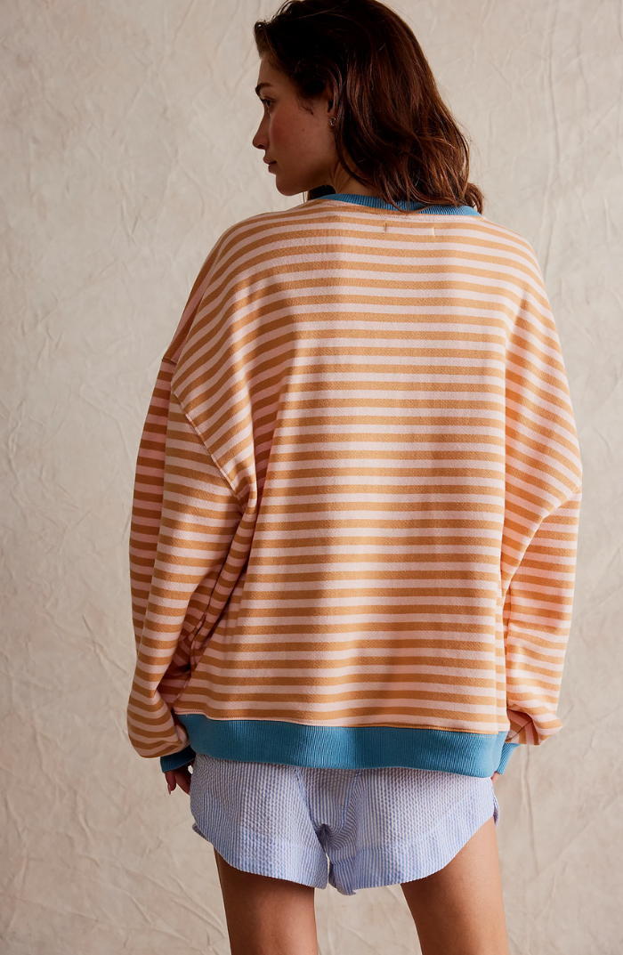 Mana™ | Oversized Pullover mit Streifen