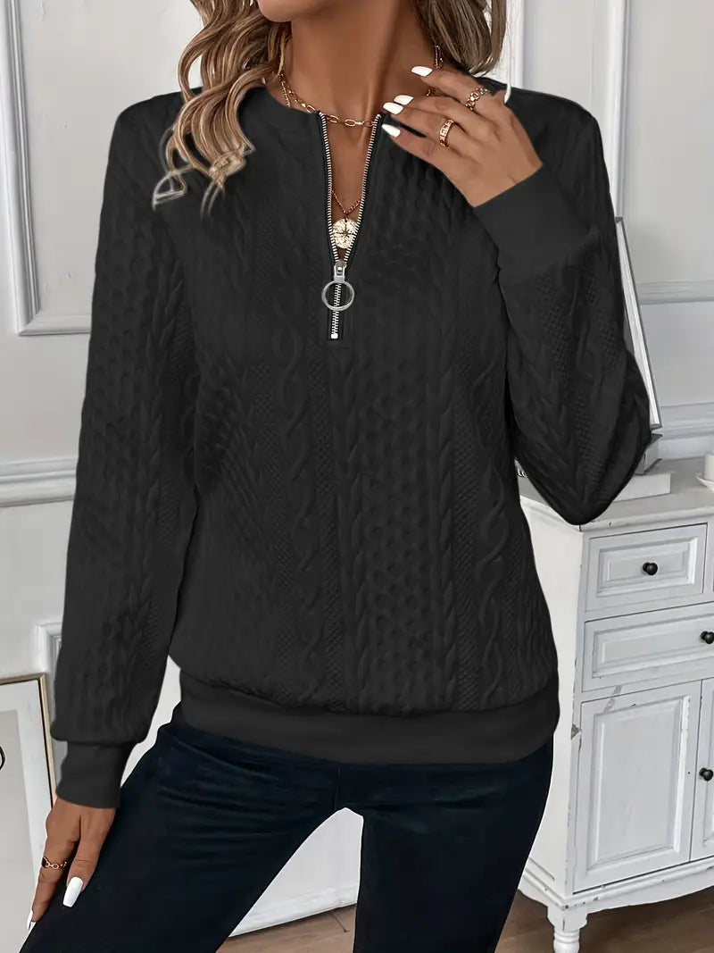 Joy™ | Der Elegante Zip-Pullover