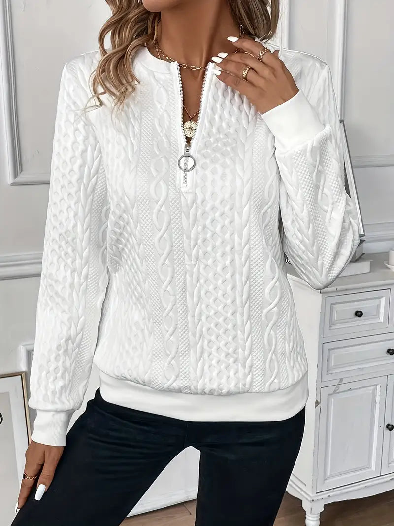 Joy™ | Der Elegante Zip-Pullover