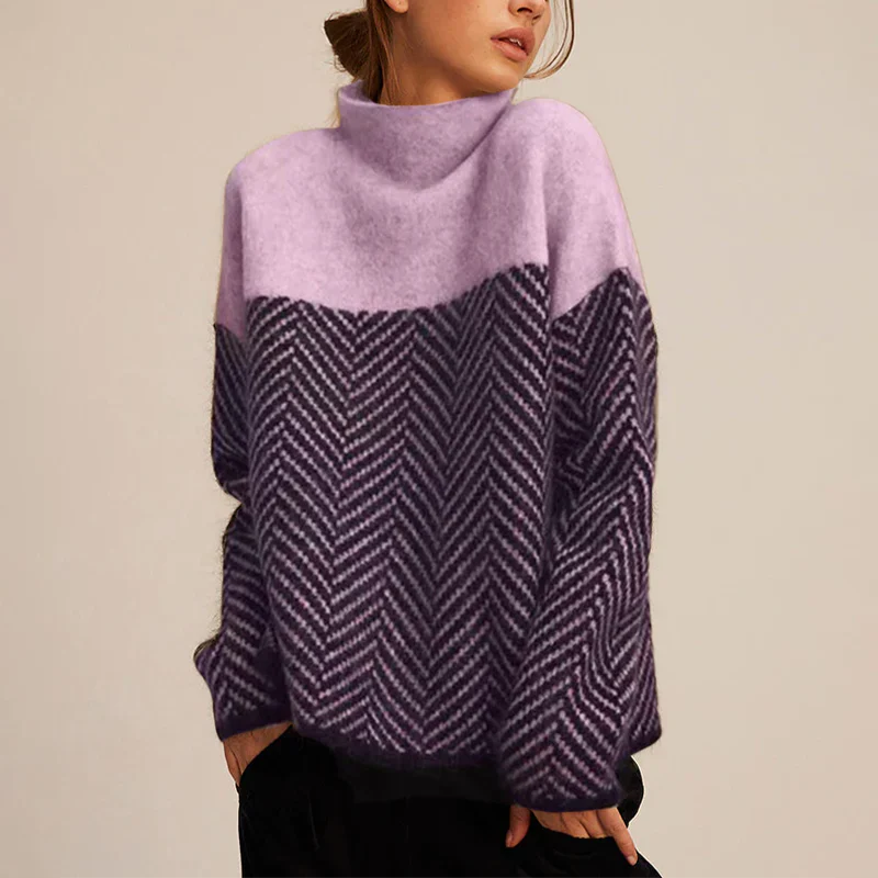 Agathe™  | Der Luxuriöse & Stilvolle Rollkragenpullover