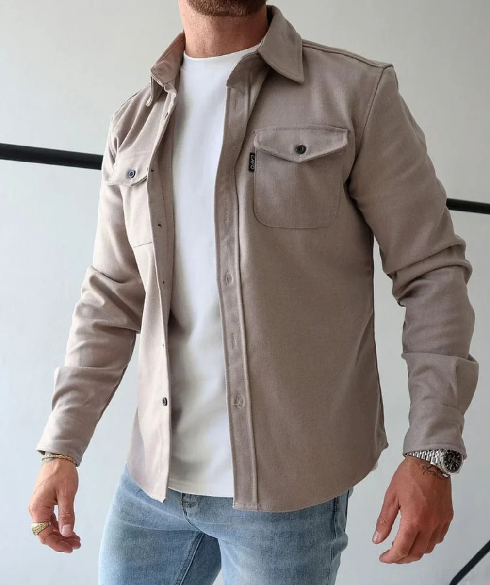 Thom™ | Hemdjacke mit Knopfleiste