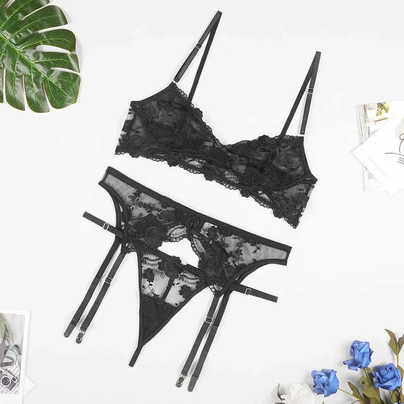 Natalia™ | Die Verführerische Lingerie-Set aus Französischer Spitze