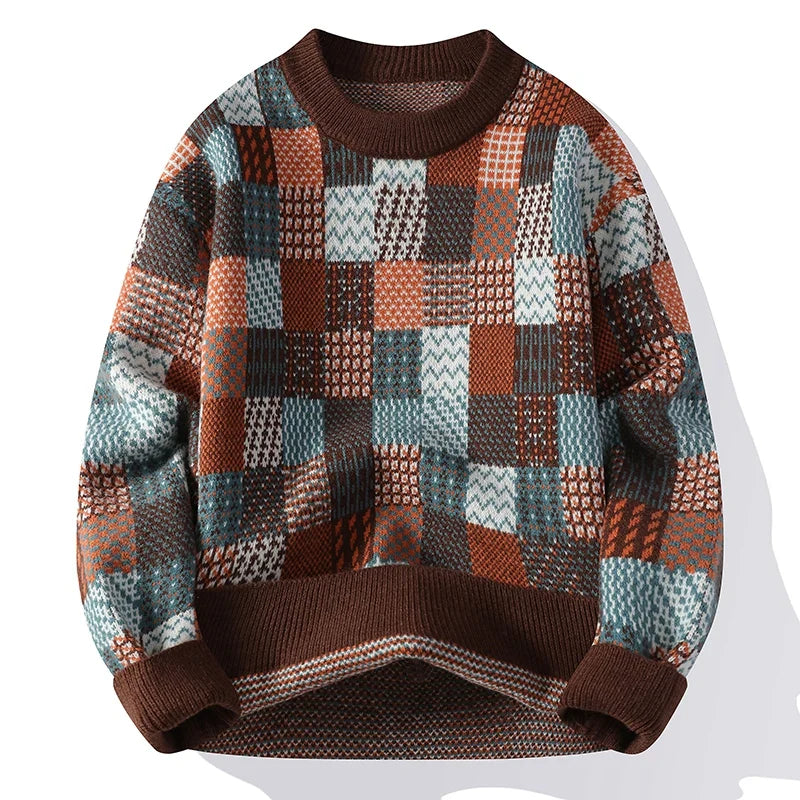 Le Clair™ | Vintage-Patchwork Pullover