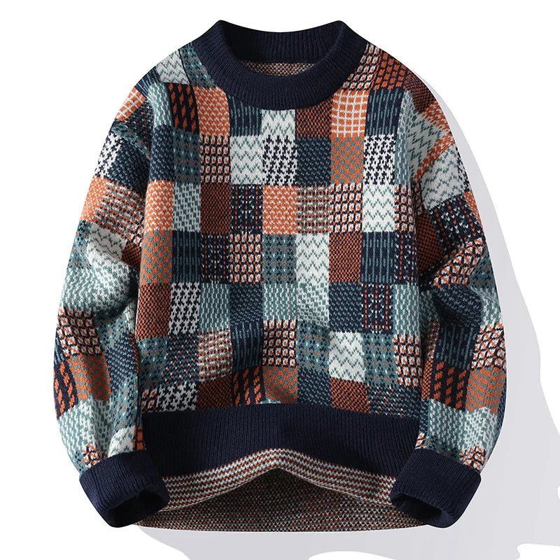 Le Clair™ | Vintage-Patchwork Pullover