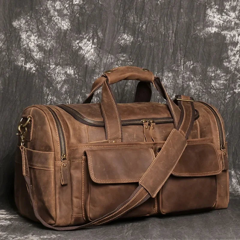 Alfie™ | Vintage Dufflebag Für Stillvolle Reisende