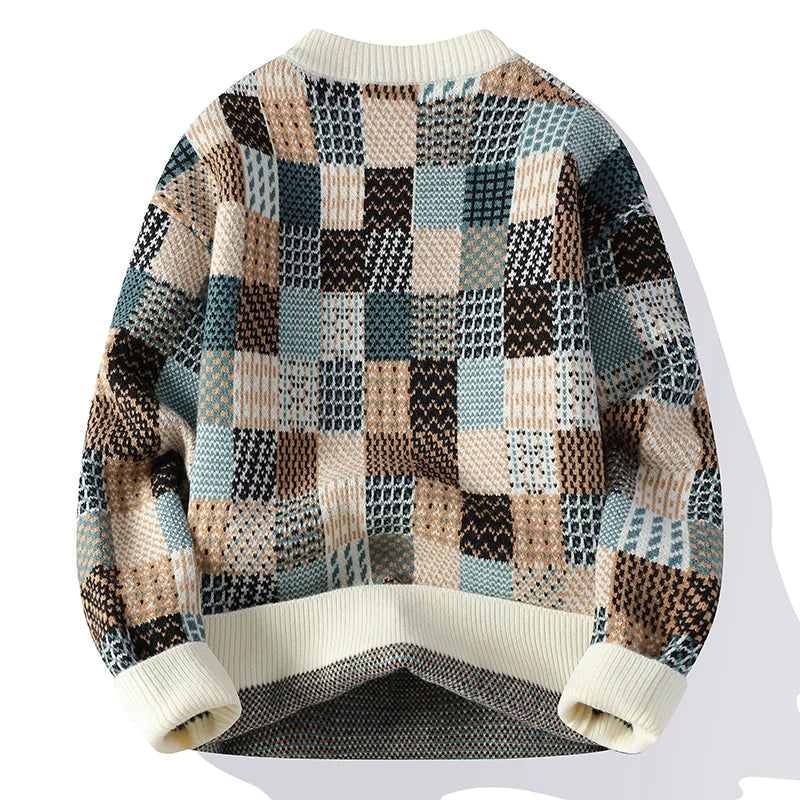 Le Clair™ | Vintage-Patchwork Pullover