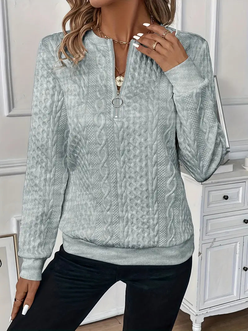 Joy™ | Der Elegante Zip-Pullover